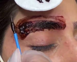 Eyebrow Tattoo result by Bamboo Beauty Bar in Escondido, CA