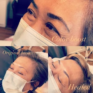 Eyebrow Tattoo result by Bamboos Brows and Skin in Los Angeles, CA