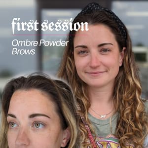 Eyebrow Tattoo result by Banger Beauty Co. Permanent Makeup in Blue Bell, PA
