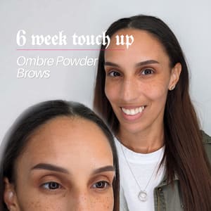 Eyebrow Tattoo result by Banger Beauty Co. Permanent Makeup in Blue Bell, PA