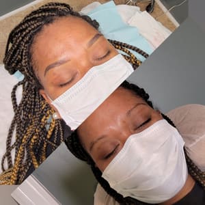 Eyebrow Tattoo result by Barber & Beauty in Killeen, TX