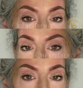 Eyebrow Tattoo result by Barberos Ink in Runnemede, NJ