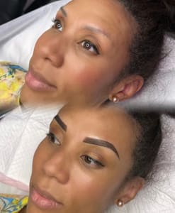 Eyebrow Tattoo result by Bare Beauty by Reema in Charlotte, NC