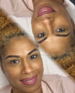 Eyebrow Tattoo result by Bare Beauty by Reema in Charlotte, NC