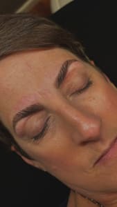 Eyebrow Tattoo result by Bare Beauty & Co. in Montrose, MI