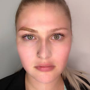 Eyebrow Tattoo result by Bare Beauty Collective in Crestwood, KY