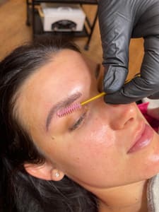 Eyebrow Tattoo result by BARE Beauty Collective in Fishers, IN