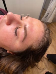 Eyebrow Tattoo result by BARE Beauty Collective in Fishers, IN