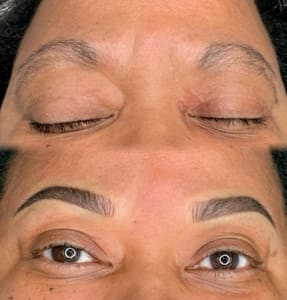 Eyebrow Tattoo result by Bare Beauty Energy in Clark, NJ