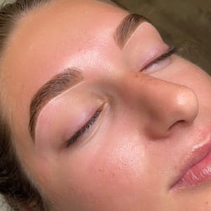 Eyebrow Tattoo result by Bare Brows & Beauty in Aptos, CA