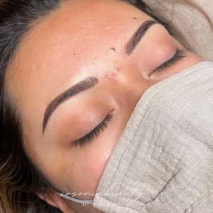Eyebrow Tattoo result by Bare Brows & Beauty in Aptos, CA