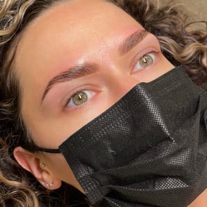 Eyebrow Tattoo result by Bare Brows & Beauty in Aptos, CA