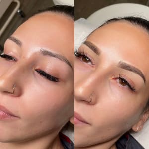 Eyebrow Tattoo result by Bare Brows & Beauty in Aptos, CA