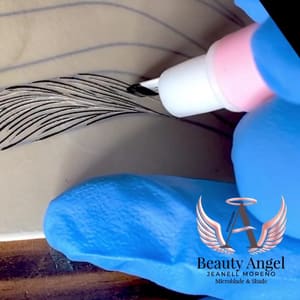 Eyebrow Tattoo result by Bare Brows & Beauty in Houston, TX