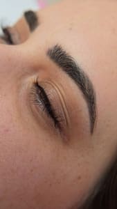 Eyebrow Tattoo result by Bare Brows Beauty Llc in Miami, FL