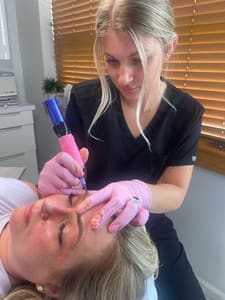 Eyebrow Tattoo result by Bare Element Laser Salon in Rochester, NY