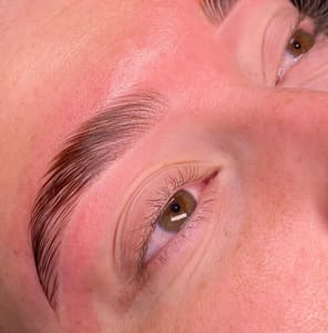 Eyebrow Tattoo result by Bare Esthetics in Anderson, SC
