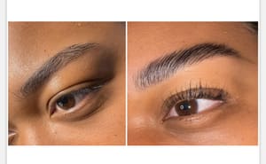 Eyebrow Tattoo result by Bare Esthetics llc in Cottleville, MO