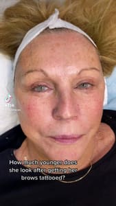 Eyebrow Tattoo result by Bare Faces in Westbury, NY