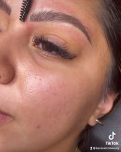 Eyebrow Tattoo result by Bare Skinn Beauty in Cave Creek, AZ