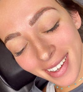 Eyebrow Tattoo result by Bare Skinn Beauty in Cave Creek, AZ