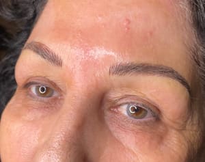 Eyebrow Tattoo result by Bare Skinn Beauty in Cave Creek, AZ