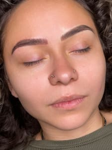 Eyebrow Tattoo result by Bare Skinn Beauty in Cave Creek, AZ
