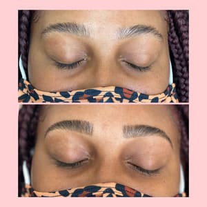 Eyebrow Tattoo result by BareBeauty, LLC in Lafayette, LA