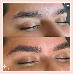 Eyebrow Tattoo result by BareBeauty, LLC in Lafayette, LA