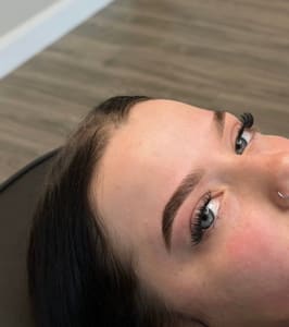 Eyebrow Tattoo result by BareWithBritt Brow Studio in Shillington, PA