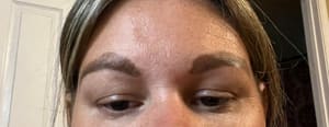 Eyebrow Tattoo result by Barlows Beauty Studio in Charlotte, NC
