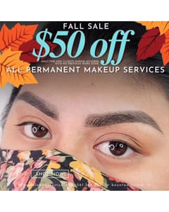 Eyebrow Tattoo result by BaSalle Beauty Studio & Academy in Boynton Beach, FL