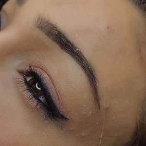 Eyebrow Tattoo result by BaSalle Beauty Studio & Academy in Boynton Beach, FL