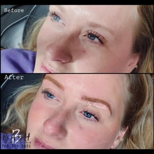 Eyebrow Tattoo result by BASH Cos-Medics in Muncie, IN