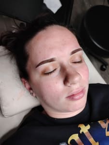 Eyebrow Tattoo result by Bayne Beauty - Cosmetic Tattooing & Microblading in Springfield, MO