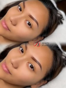 Eyebrow Tattoo result by BB Beauty Studio Eyelashes & Brows in Cypress, TX