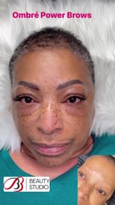 Eyebrow Tattoo result by BB Beauty Studio Eyelashes & Brows in Cypress, TX