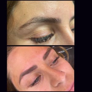 Eyebrow Tattoo result by BB permanent makeup in Huntington Beach, CA