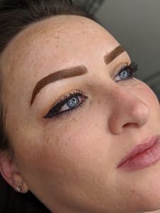 Eyebrow Tattoo result by BBINK Babette Beautee in Tempe, AZ