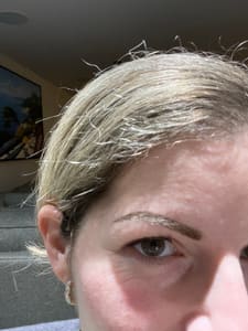 Eyebrow Tattoo result by Be Alpha Studio in Chicago, IL