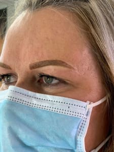 Eyebrow Tattoo result by Be Awesome Brows LLC in Webster, NY