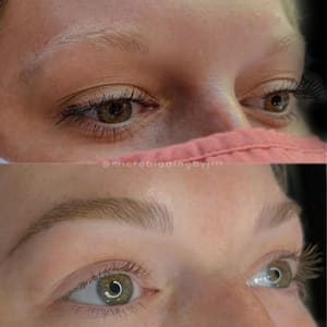Eyebrow Tattoo result by Be Good Brows and Lashes in Ferndale, MI