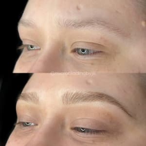 Eyebrow Tattoo result by Be Good Brows and Lashes in Ferndale, MI