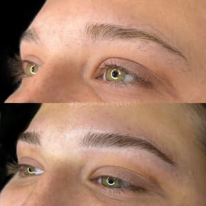Eyebrow Tattoo result by Be Good Brows and Lashes in Ferndale, MI
