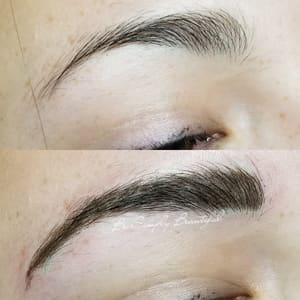 Eyebrow Tattoo result by Be Simply Beautiful Permanent Makeup in Boise, ID