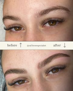Eyebrow Tattoo result by Be U Beauty & Wellness in Meriden, CT