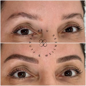 Eyebrow Tattoo result by Be U Beauty & Wellness in Meriden, CT