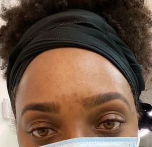 Eyebrow Tattoo result by Beaú ibrowz Threading & Waxing Salon with Permanent Makeup in Virginia Beach, VA