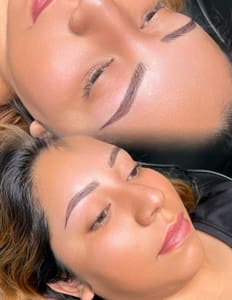 Eyebrow Tattoo result by Beat & Blade in Houston, TX