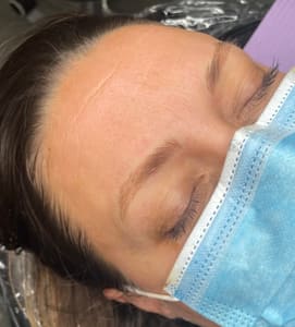 Eyebrow Tattoo result by Beatificbeauties in Daly City, CA